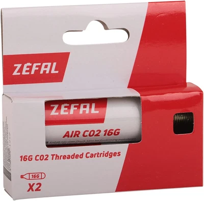 £6.72 • Buy Zefal Threaded CO2 Cartridge, 16 G - Pack Of 2
