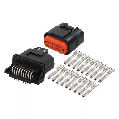 18 Pin/Way JAE MX23A Series ECU Male Female Sealed Waterproof Connector Plug Kit • $7.80