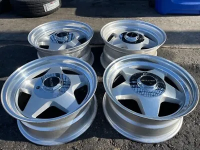 $795 • Buy 16 Vintage Wheels Rims American Racing Staggered Offset Classic 4 Lug Star Five