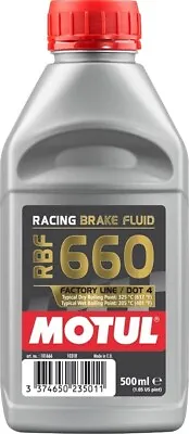 Motul RBF 660 Racing Brake Fluid DOT 4 .5 Liter • $29.99