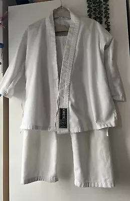 Kids Karate Suit Karate Gi Uniform Size 120 Cimac  • £4