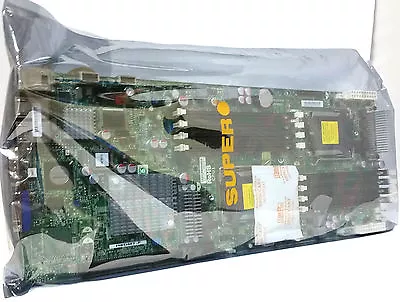 SuperMicro Dual Quad-Core AMD Opteron 2000 Series 1U Motherboard H8DMT-F  • $299