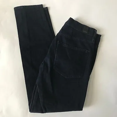 Vince. Womens Dark Wash Mason Relaxed Rolled Ankle Jeans Size 24 • $28