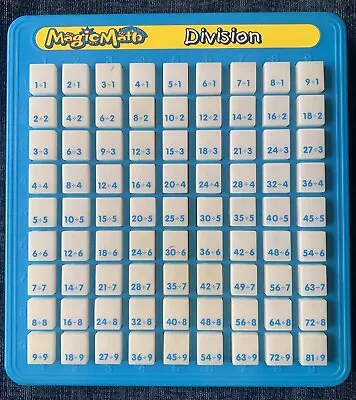 Magic Math Learning Game Division  Educational Keyboard Press & See Math Vintage • $19.99