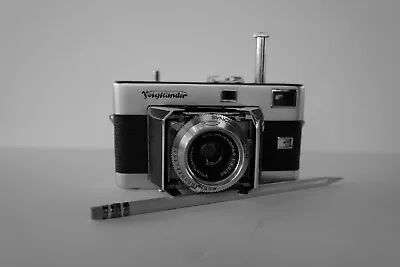 Voigtlander Vitessa N 35mm Rangefinder Film Camera Color Skopar F3.5 50mm Lens • $140