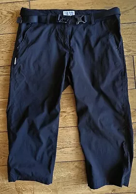 Craghoppers Womens Black Outdoor Prostretch Trousers Size 12 • £3