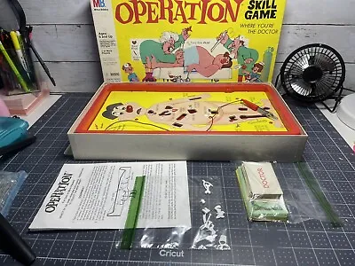 Vintage 1965 Milton Bradley Operation Skill Game Complete. Lights Up No Buzz • $20