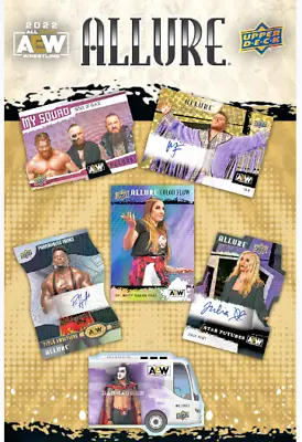 2022 Upper Deck AEW Allure-Pick Your Cards To Complete The Set-FREE SHIPPING! • $1.25