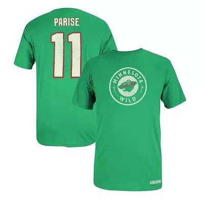 $15.99 • Buy Zach Parise CCM Minnesota Wild Vintage Player Name & Number Jersey T-Shirt Men's