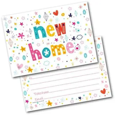 Doodlecards New Address Cards New Home Postcards Letters Pack Of 20 Cards & Enve • £5.99