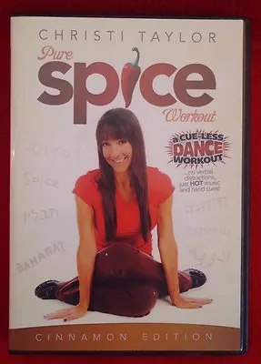 Christi Taylor Pure Spice Dance Workout DVD  • $17.99