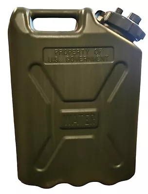 5 Gallon Water Jug Jerry Can Military Surplus  Made In The USA • $47.50