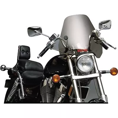 $106.33 • Buy S-06 Spitfire Windshield Smoke With Black Hardware 7/8  & 1  S-06-A-C-M