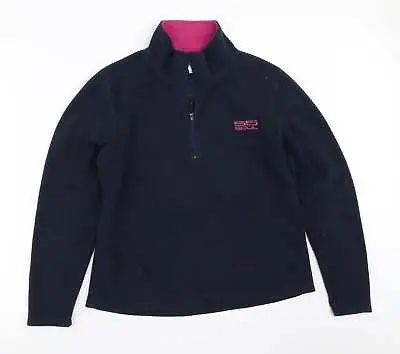 £5.40 • Buy 55Soul Womens Blue Polyester Henley Sweatshirt Size M
