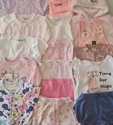 BULK BABY GIRLS CLOTHING - Size 0 - 16 Items - Preloved - Disney Etc - B046 • $40