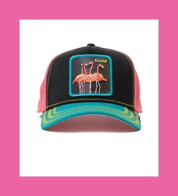 $105 • Buy Goorin Bros Trucker Hat “ Flamingoals” Special Edition