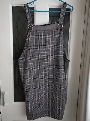 George Size22 Checked Dunahree Style Dress With 2 Front Pockets • £4.99