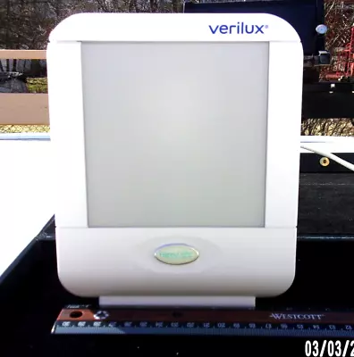 Verilux Happy Light Lamp  VT10 TESTED Light Box  Therapy • $4.99