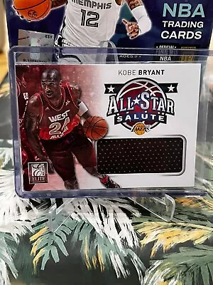 Kobe Bryant Jersey Patch Card Elite All-star Salute West La Lakers Rare • $250