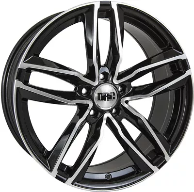 Alloy Wheels 19  DRC DAA Black Polished Face For Audi TTS [8S] 14-22 • $907.68