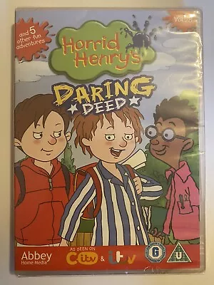 Horrid Henry's Daring Deed (NEW SEALED DVD 2016) • £3.99