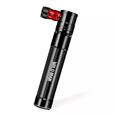 Mini Bicycle Pump With Gauge Schrader & Presta Road Mtb Bike Air Inflator • $16.49