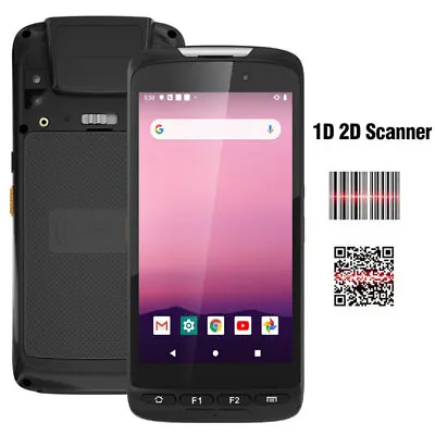 £348.88 • Buy 2D Scanner Handheld Terminal Smartphone PDA Android 4G LTE Phone Waterproof WIFI