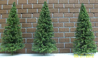 MINIATURE TREES - 20 Pcs. | 3  & 5  Tall / O Scale Model Trains | Scenery • $70.82