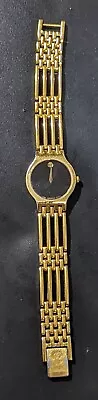 Movado Esperanza Gold Tone Ladies 23MM Watch 84-25-811 4p Parts Or Repair!!!! • $79.99