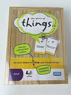 $10.10 • Buy The Game Of Things In Wooden Collectors  Box 2009