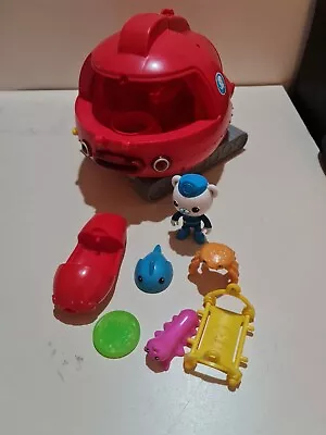 Octonauts Gup X Launch & Rescue With Barnacles Figure & 3x Sea Creatures Nopower • £23.95