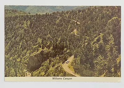 Aerial View Williams Canyon Manitou Springs Colorado Postcard Unposted • $3.24