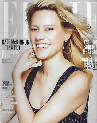 Elle Magazine Kate McKinnon Women In Comedy Issue Fashion Shoes Beauty 2017 • $20.66