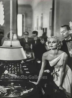 $189.14 • Buy 1954 SUNNY HARNETT Casino Paris Fashion RICHARD AVEDON Duotone Photo Art 16x20