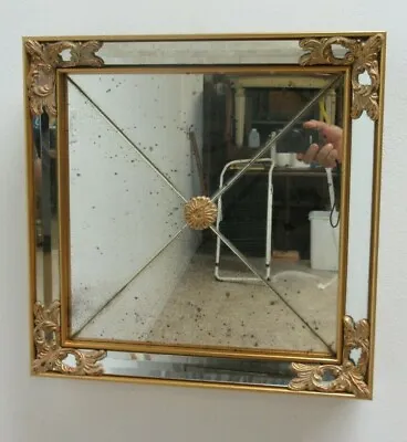 Labarge Gold Gilt Venetian French Mirror Italian Neo Classical Biedermeier B • $332.10