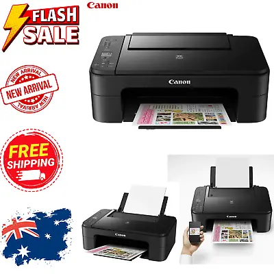 $70.40 • Buy Canon Wireless Printer Pixma All-in-One Home Buid In WiFi Scanner Copy Print AU