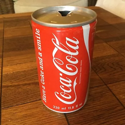 Vintage Coca Cola Can Tin 80s ? • £5