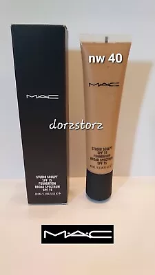 MAC Studio Sculpt Foundation SPF 15 *NW40* / 1.3 Oz / New In Box • $26.50