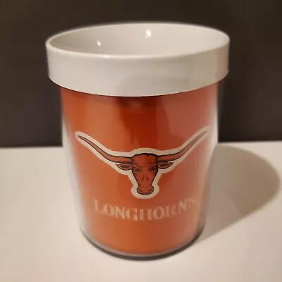 1970s Vintage Thermo-Serv UT Longhorns Insulated Coffee Cup Mug~University Texas • $0.99