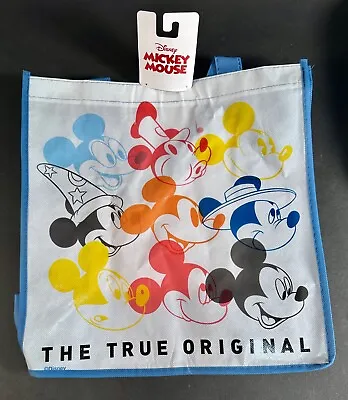 NEW Disney Mickey Mouse The True Original Celebrating 90 Years Reusable Tote Bag • $7.98