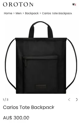 $80 • Buy Oroton Carlos Tote/bagpack