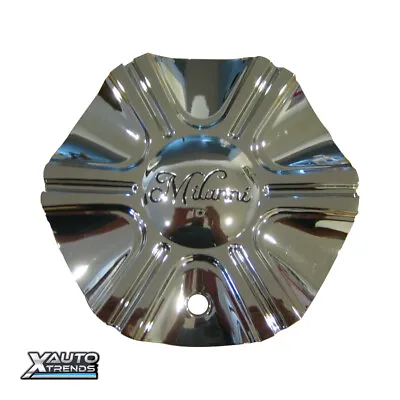 Milanni 452 Stellar Chrome Wheel Rim Center Cap V452-CAP LG0909-24  (6 3/4 ) • $99.99