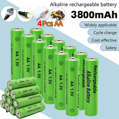 AA Rechargeable Batteries Alkaline Battery 1.5v • $6.95