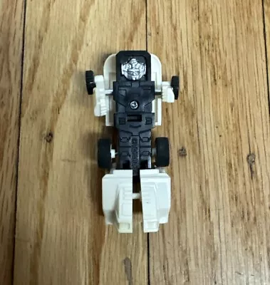 VTG 1984 Hasbro Takara G1 Transformer Mini Spies White Dune Buggy Robot WORKS • $19.95