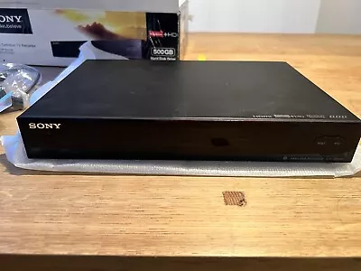 £17 • Buy Sony SVR-HDT500 (500GB) DVR, HD Freeview Recorder Set Top Box - Original Box