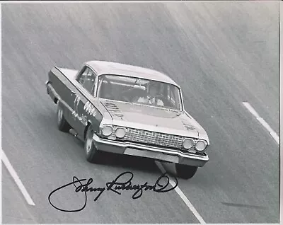 Indianapolis 500 Winner JOHNNY RUTHERFORD Signed Indy 500 Race NASCAR 8x10 Photo • $49.95