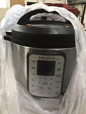 Instant Pot Duo Plus 6QT 9 In 1  Multi-Use Cooker Silver 112-0156-01 • $77.77