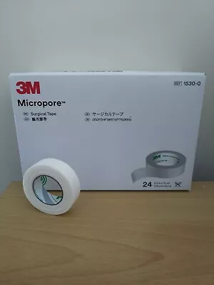 1 X 3M Micropore Medical Tape 12.5 Mm X 9.1 Mtrs • $4.50