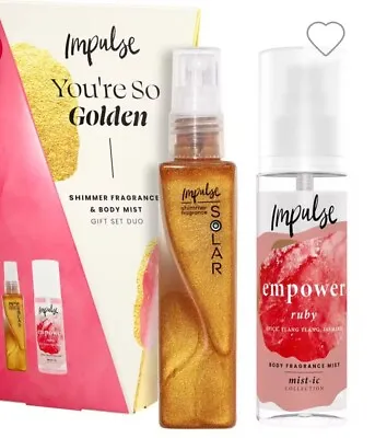 Impulse You're So Golden Gift Set Shimmer Fragrance & Body Mist  • £18