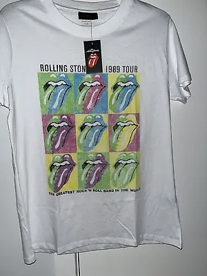Rolling Stones Tour 1989 T-Shirt Tee New Music Large (L) Rock Metal • $33.50
